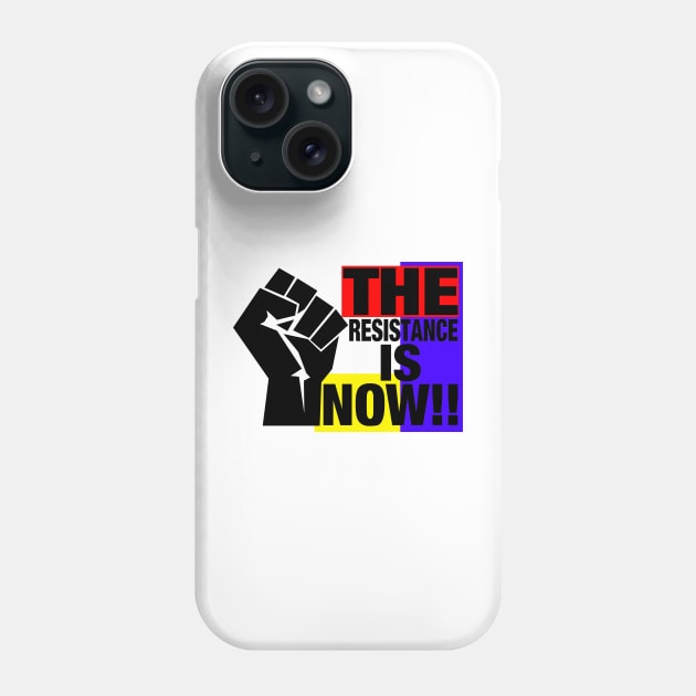 THE RESISTANCE Phone Case by truthtopower