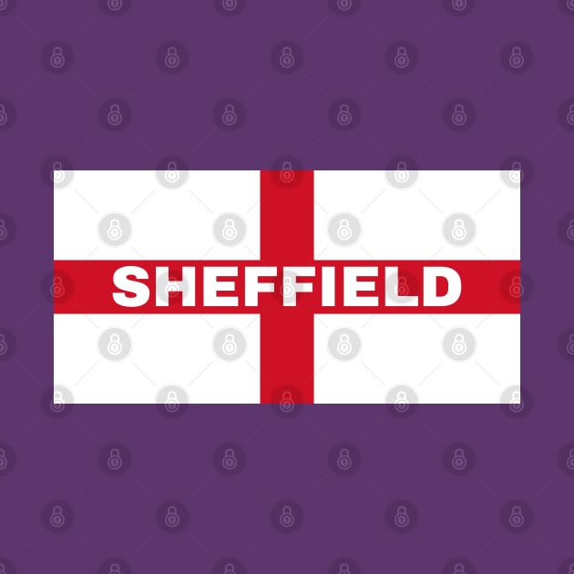 Sheffield City in English Flag by aybe7elf