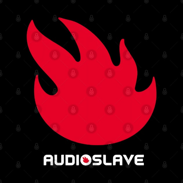 Audioslave Band Logo Fire by BiteBliss