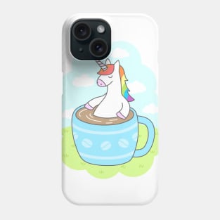 Unicorn Coffee Phone Case