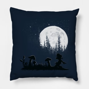 Funny Mushroom Thief Video Game Character Gift For Gamers Pillow