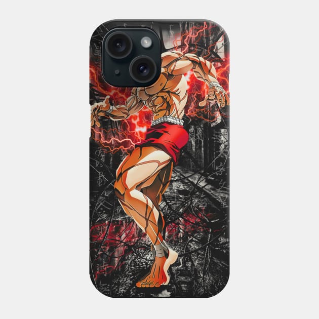 Baki Hanma son of ogre Phone Case by syanart