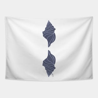 Purple Conch Tapestry