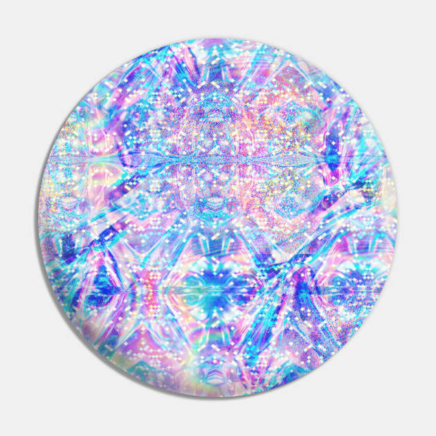 Holographic Texture Pin by saradaboru