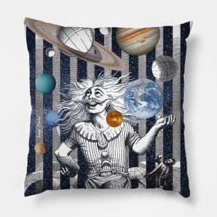 THE SPACE JUGGLER Pillow