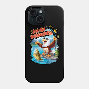 Majestic Eagles Aquatic Feast Phone Case