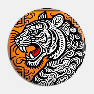 Chinese Tiger Pin