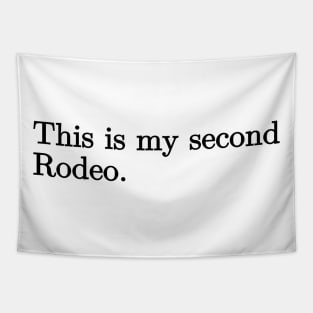 This is my Second Rodeo Tapestry