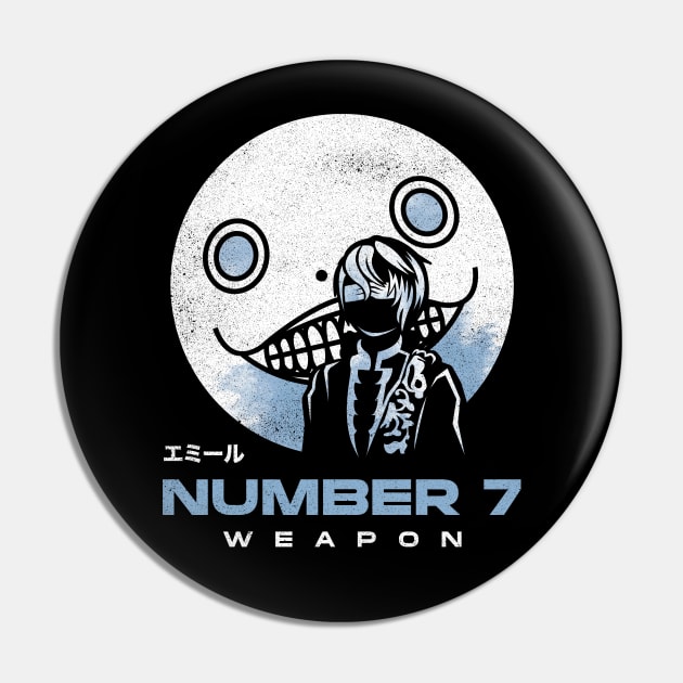 Emil Weapon Number 7 Pin by logozaste