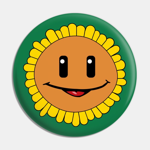 Sunflower Pin by Evanly