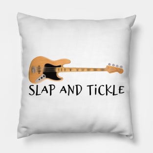 Slap and Tickle - Bass Guitar Pillow