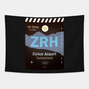 ZRH Zurich Airport code Tapestry