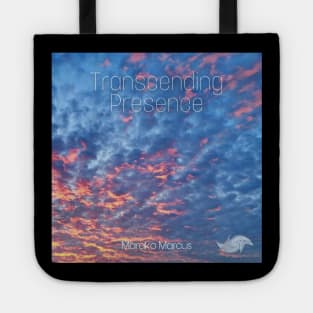 Transcending Presence Album Cover Art Minimalist Square Designs Marako + Marcus The Anjo Project Band Tote