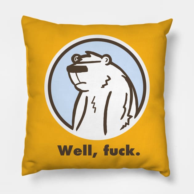 Well, fuck. Pillow by calavara