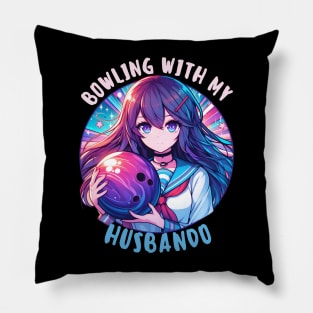 Bowling Anime girl Pillow