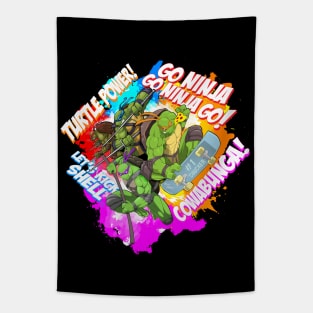 Ninja Turtle Power Tapestry