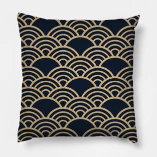 Japanese Geometric Pattern Pillow