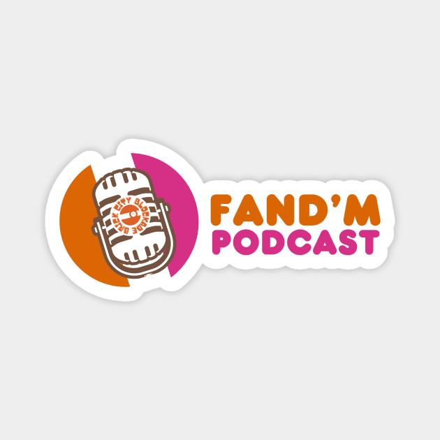 Fand'm Podcast | Brick City Blockade Magnet by Blockade Shop | Official Fan Store