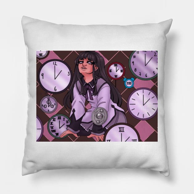 Time Pillow by paperstarzz