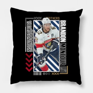 Brandon Montour Paper Poster Version 10 Pillow