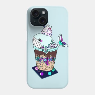 Retro Whale Frappe Phone Case