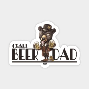 Honey Bear Craft Beer Dad Magnet