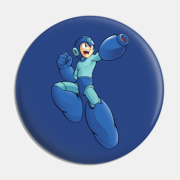 Mega Man Pin by andrewvado