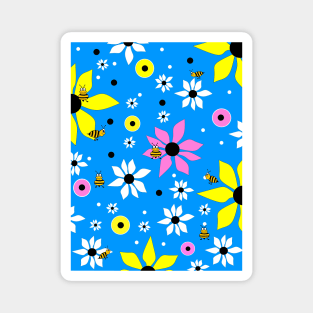 SPRINGTIME Bloom - Flowers Art Magnet