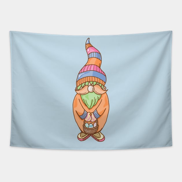 Little Easter Gnome Tapestry by ThaisMelo