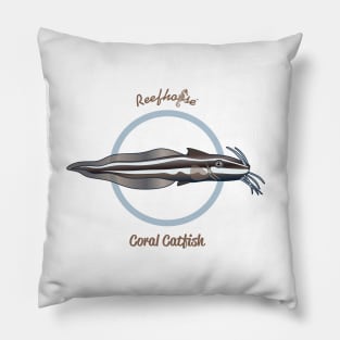 Coral Catfish Pillow