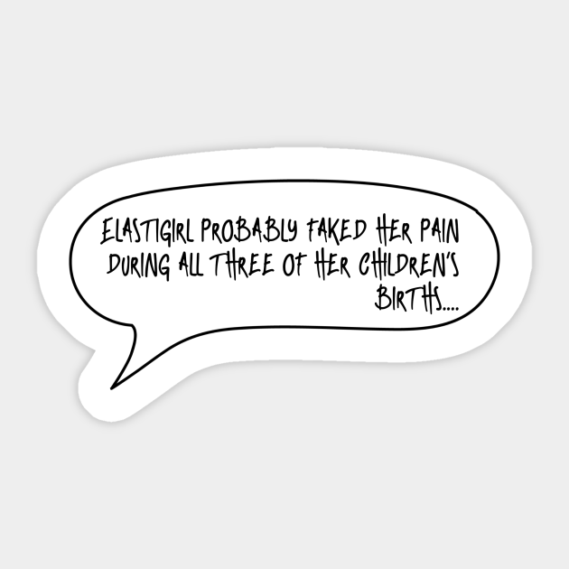 Funny Quote Pregnancy Joke Childbirth Joke Funny Pregnancy Gift Sticker Teepublic