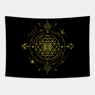 Sri Yantra | Sacred Geometry Tapestry