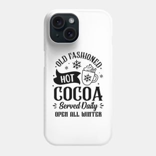 Funny Winter Season Gifts, Hot Cocoa Chocolate Phone Case