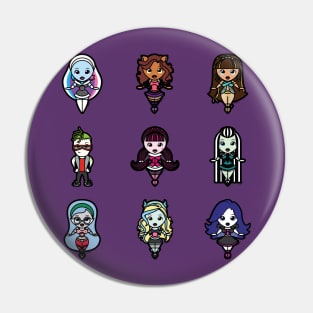 Monster High Tooniefied Pin