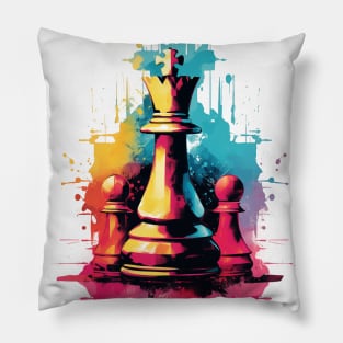 King's Gambit Color Slash Pillow