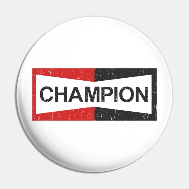 champion Pin by small alley co