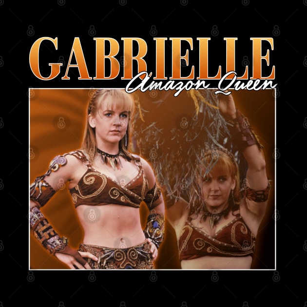 Gabrielle Amazon Queen Retro by CharXena