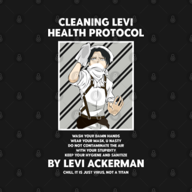 Cleaning Levi - Attack On Titan - Hoodie | TeePublic