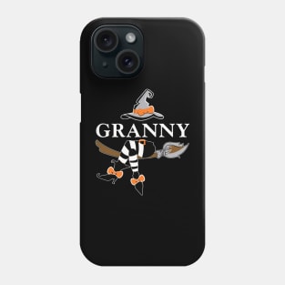 granny witch halloween Phone Case