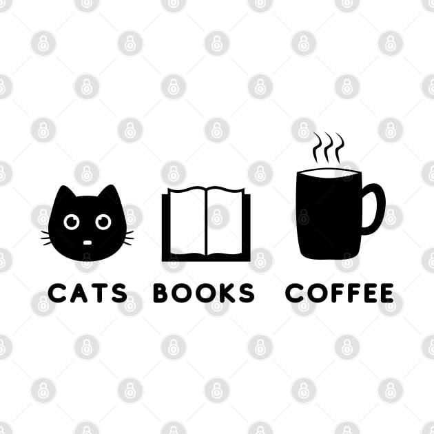 Cats Books And Coffee by Adisa_store