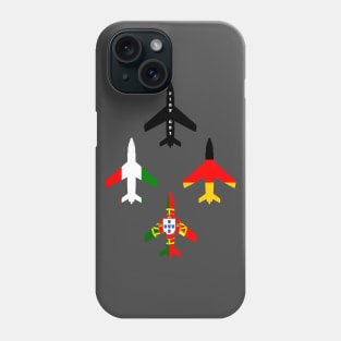 Fiat G.91 and operators Phone Case