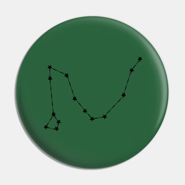 Draco Constellation Pin by AceTayYay