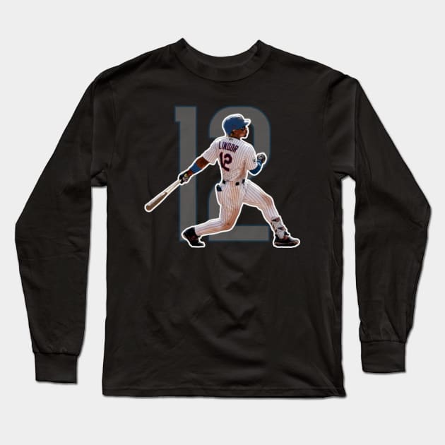Francisco Lindor New York Mets - Lindor Mets - Long Sleeve T-Shirt