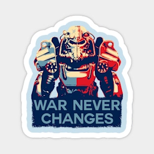 War Never Changes Magnet