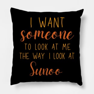 Look at Sunoo ENHYPEN Pillow