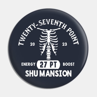 Twenty-Seventh Point Anatomy v1 white Pin