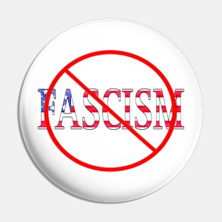 🚫  USA Fascism Pin