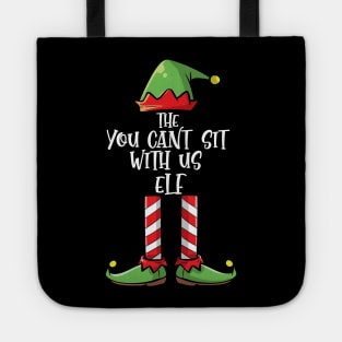 Snarky Sassy Elf Sarcastic Matching Family Christmas Party Tote