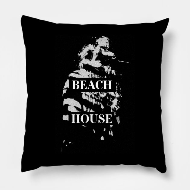 Beach House Victoria Pillow by Moderate Rock