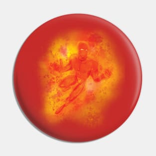 Human Torch Pin